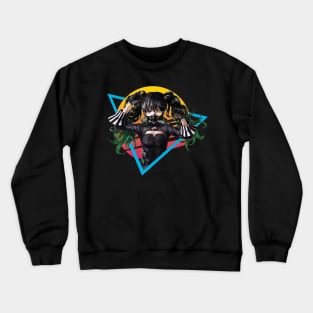 Girls The Paradeus Threat Frontline Style Crewneck Sweatshirt